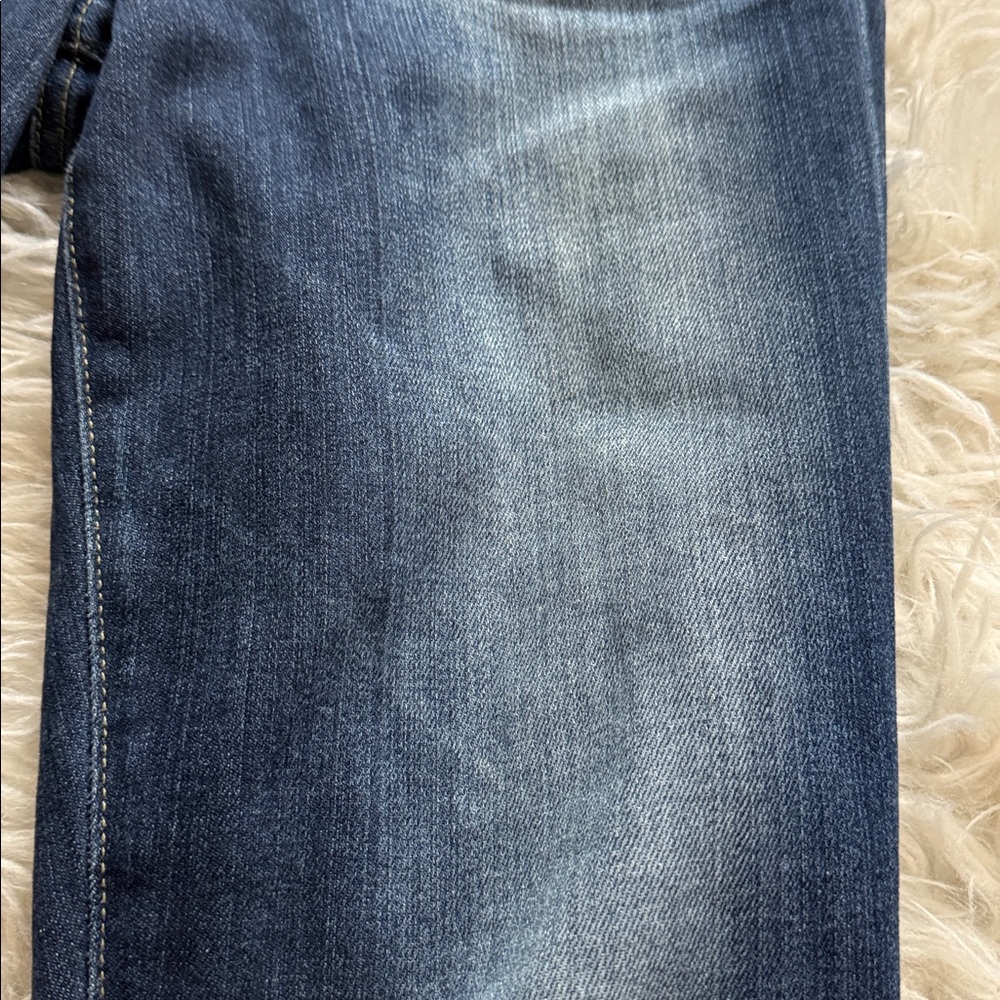 Joe’s 24” Kicker Midrise Cropped Cuffed Medium Wash Jeans 26 - Picture 4 of 10